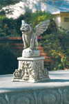 VICTORIAN GARDEN GARGOYLE STATUE (ZFL07-27072)