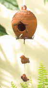 TERRA COTTA BIRDHOUSE (ZFL07-37949)