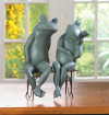 LOVING FROGS ON BENCH FIGURINE (ZFL07-31730)
