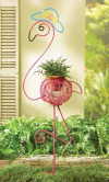 FLAMINGO FLOWERPOT HOLDER (ZFL07-37889)