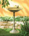 ANTIQUE IRON BIRDBATH (ZFL07-38271)