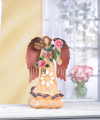 ETHEREAL LIGHTED ANGEL BEA RING ROSES (ZFL07-36324)