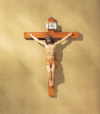 WOODEN CRUCIFIX (ZFL07-32220)