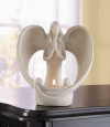 GRACEFUL GUARDIAN ANGEL CANDLE HOLDER (ZFL07-36189)