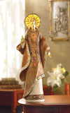 GOLDEN JESUS FIGURINE (ZFL07-38190)