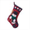 PLUSH SNOWMAN STOCKING (ZFL07-35607)