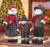 PLUSH SNOWMAN FAMILY (ZFL07-32423)