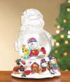 MUSICAL SNOWMAN SNOWGLOBE (ZFL07-37377)