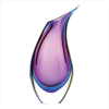 INDIGO & VIOLET SWIRL GLASS (WFM-38377)