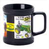 11 OZ JOHN DEERE ADS BLACK MUG (WFM-38262)