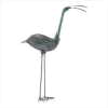 IRON STANDING CRANE STATUE (WFM-38273)