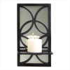 MIRRORED WALL CANDLEHOLDER (WFM-38207)