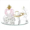 PINK PUMPKIN CARRIAGE-GLASS (WFM-38230)