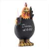 ROOSTER MESSAGE BOARD W/CHALK (WFM-38286)