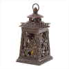 ASIAN BIRDS METAL LANTERN (WFM-38290)