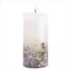 SHELL PILLAR CANDLE (WFM-38306)