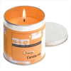 ORANGE TIN VOTIVE CANDLE (WFM-38307)