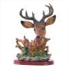 BUCK SPIRIT FIGURINE-POLYRESIN (WFM-38350)