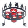 REINDEER CANDLEHOLDER (WFM-38375)